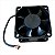 Cooler 60x60x38mm Dc12v 2.4a 3 Fios Avc Db06038b12h - Imagem 2