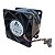 Cooler 60x60x38mm Dc12v 1,50a Pfr0612uhe  Pn:3wnx5-a00 4 Fios - Imagem 2
