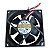 Cooler 80x80x25mm 12v 0.25a 2500rpm C8025b12m Com Rolamento 3 Fios - Imagem 1