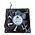 Cooler 120x120x38mm Dc12v 0.90a 3200rpm Afb1212vhe 3 Fios - Imagem 1