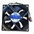 Cooler 80x80x25mm 12v 0.70a 4500rpm Ds08025t12u 4 Fios - Imagem 1