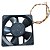 Cooler 120x120x25mm Dc12v 0.580a 3000rpm E1225e12b2-fsr 3fios - Imagem 3