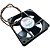 Cooler 120x120x25mm Dc12v 0.580a 3000rpm E1225e12b2-fsr 3fios - Imagem 2