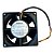 Cooler Multifan 92x92x32mm 12v 2.5w 3000rpm 3312/2 3 Fios - Imagem 1
