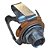 Plug Jack P10 Stereo Amarelo para Placa - Imagem 1