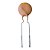 Capacitor Ceramico Disco 220pf/50v P:5mm Granel - Imagem 2