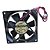 Cooler 80x80x25mm 12v 0.25a 3000rpm Ad0812hb-a76gl 2 Fios - Imagem 2