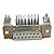 Conector Db15 D-sub 15 Vias Femea 90°c Pci 2.74mm 3-1393479-9 - Imagem 3