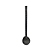 Bomba Inox Torcida 23cm: Cor Preto - Imagem 1