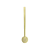 Bomba Inox Lisa 23cm: Cor Nude - Imagem 1