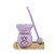 Kit Cuia Personalizada Lilás + Bomba Lisa Lilás: Modelo 02 Alegria - Imagem 1