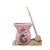 Kit Cuia Personalizada Rosa Bebe + Bomba Lisa Rosa Bebe: Modelo Amor - Imagem 1
