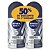 DES NIVEA ROLLON 2X5 0ML M INV BLACK WHIT - Imagem 1