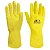 LUVA DANNY CONFORT L ATEX AMARELA PEQ 299 - Imagem 1