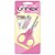 TESOURA UNHA UNHEX B ABY C/ CORTADOR ROSA - Imagem 1