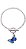 Pulseira Borboleta Azul - Imagem 1