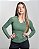 Blusa Manga Longa Poliamida Verde - Imagem 1