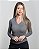 Blusa Manga Longa Poliamida Cinza - Imagem 1