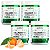 Kit 4 Colágeno 100% Hidrolisado 300G + Biotina sabor Tangerina - Imagem 1