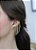 Brinco Ear Cuff Franja Banhado a Ouro 18k - Imagem 1