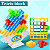 Jogo Torre Tetris Colorido Equilíbrio De Blocos - Brinquedo Educativo - Imagem 4