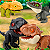 Kit 3 Dinossauros De Brinquedo Infantil - Imagem 1