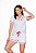 Pijama Baby Doll Flavia Curto em Malha Feminino - Imagem 4