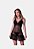 Lingerie Sensual Camisola Luxuri em Tule e Renda com Calcinha Fio - Imagem 1