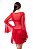 Neglige Robe Em Tule com Detalhes em Renda Lingerie - Imagem 8