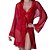 Robe Denise Em Tule Com Detalhe Em Renda Lingerie - Imagem 5