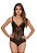 Body Em Tule Com Detalhe Em Renda Eliane Lingerie - Imagem 1