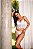 Conjunto Sutiã Cropped e Fio Cléo em Renda - Imagem 4