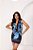 Saia Pareo Folhas Azul - Imagem 1