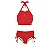 Conjunto Biquíni Busto Cropped Tiras com Tanga Mariscal - Imagem 4