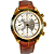 Omega Speedmaster Yellow Gold on Leather Strap - Imagem 2