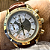 Omega Speedmaster Yellow Gold on Leather Strap - Imagem 1