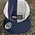 Bone Five Panel Tripside Aba Flexivel Fechado Azul e Branco - Imagem 4