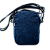 Shoulder Bag Chronic Veludo Bolsa Lateral Azul - Imagem 2