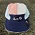 Bone Five Panel Anth Co Logo 5 Panel Azul Branco e Rosa - Imagem 1