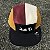 Bone Five Panel Anth Co Logo 5 Panel Preto Marrom e Bege - Imagem 1