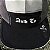 Bone Five Panel Anth Co Logo 5 Panel Preto Cinza e Branco - Imagem 4