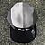 Bone Five Panel Anth Co Logo 5 Panel Preto Cinza e Branco - Imagem 2