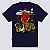 Camiseta Chronic Tigre Aviao Original Oversized Gola Grossa - Imagem 1