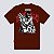 Camiseta Chronic Anjo Dinheiro Original Oversized Vinho - Imagem 1