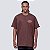 Camiseta Chronic Quem Domina Quem Original Oversized Marrom - Imagem 2