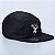 Bone Five Panel Anjo Chronic Aba Flexivel Silk Lateral Preto - Imagem 3