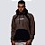 Blusa Moletom Canguru Chronic Recorte Marrom - Imagem 1