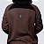 Blusa Moletom Canguru Chronic Recorte Marrom - Imagem 4