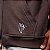Blusa Moletom Canguru C/ Ziper Chronic Bordado Marrom Original - Imagem 3