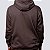 Blusa Moletom Canguru C/ Ziper Chronic Bordado Marrom Original - Imagem 4